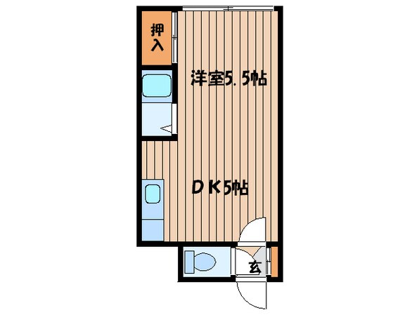 シャルムあをき北の物件間取画像